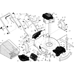 Frame & Engine Assembly