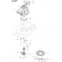 Engine Assembly for Husqvarna