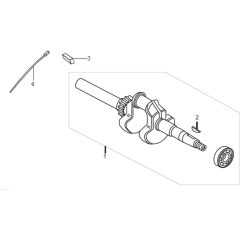 Crankshaft Assembly for Loncin