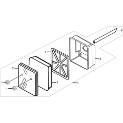 Air Cleaner Assembly for Loncin LC152F