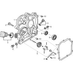 Crankcase Cover for Loncin LC152F