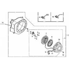 Starter Assembly for Loncin LC154F-1