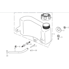 Fuel Tank Assembly for Loncin
