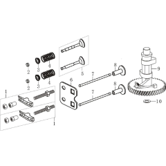 Camshaft Assembly for Loncin