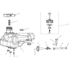 Fuel System for Loncin LC2000i-S