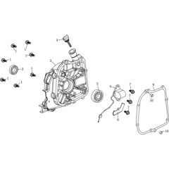 Crankcase Cover for Loncin LC2000i-S