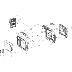 Front Assembly for Loncin LC2000i-S