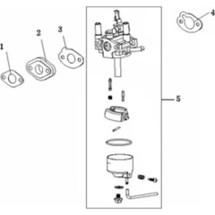 Carburettor Assembly for Loncin