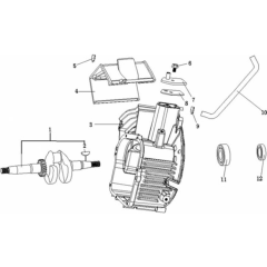 Crankcase Assembly for LC2000i