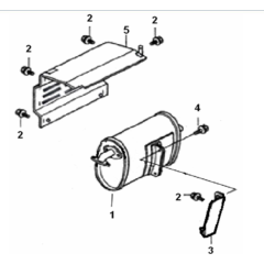 Muffler Assembly for Loncin