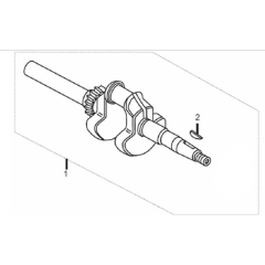 Crankshaft Assembly for Loncin