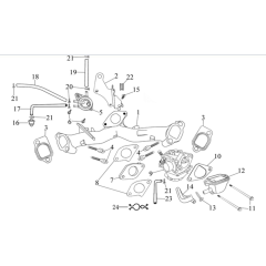 Carburettor Assembly for Loncin