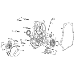Crankcase Cover for Loncin Engine