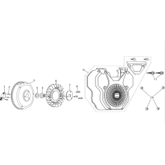 Flywheel Assembly for Loncin