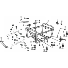 Frame Assembly for Loncin LC3000-F