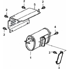 Muffler Assembly for LC3000-F