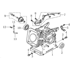 Crankcase Assembly for Loncin