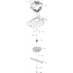 Engine Assembly for Husqvarna LC353 VE