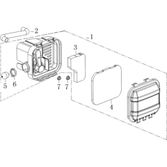 Air Cleaner for Loncin LC360