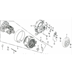 Stator & Rotor Housing Assembly