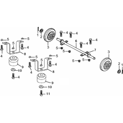 Wheel Kit for Loncin LC5000-F