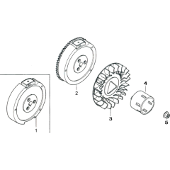 Flywheel Assembly for Loncin
