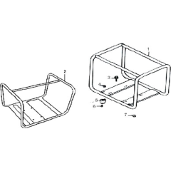 Frame Assembly for Loncin LC50ZB23-3.1Q