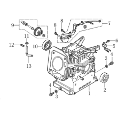 Crank Case Assembly for Loncin