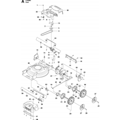 Cutting Deck Assembly for LC53 BE