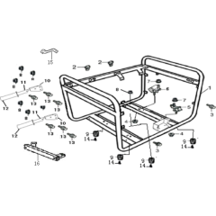 Frame Assembly for Loncin