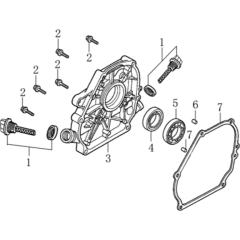 Crankcase Cover for Loncin LC750