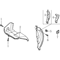 Diversion Assembly for LC750 Tiller
