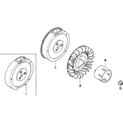 Flywheel Assembly for Loncin