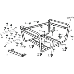 Frame Assembly for Loncin