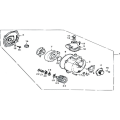 Pump Assembly for Loncin LC80ZB35-4.5Q