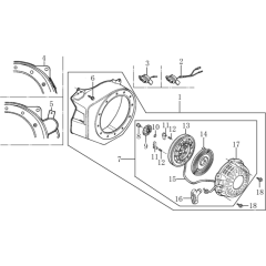 Starter Assembly for Loncin Pump
