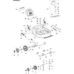 Cutting Deck Assembly for LE116P