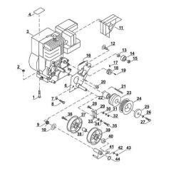 Engine Assembly for Viking LE 240