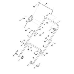 Handle Assembly for Viking LE 240