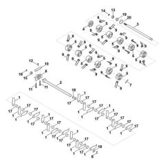 Scarifying Unit for Viking LE 240
