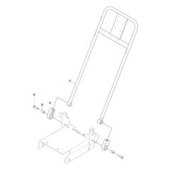 Handle Assembly for Husqvarna LF 160