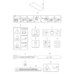 Husqvarna LF 50 L Decals