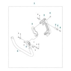 Handle Assembly for Husqvarna
