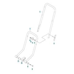 Handle Assembly for Husqvarna