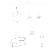 Shock Absorber for Husqvarna LF 60