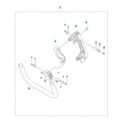 Handle Assembly for Husqvarna
