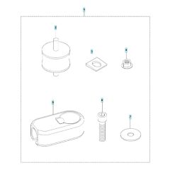Shock Absorber for Husqvarna LF 80