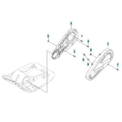 Belt Guard for Husqvarna LFV 100 D