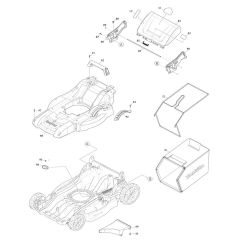 Deck Assembly for Makita LM002J