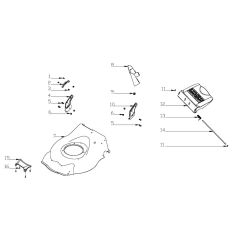 Deflector Assembly for Harry Mower